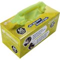 Monarch Brands SmartRags„¢ Microfiber Cleaning Cloths, 12" x 12", Yellow, 50 Rags/Box - M950Y M950Y